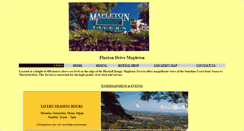 Desktop Screenshot of mapletontavern.com.au